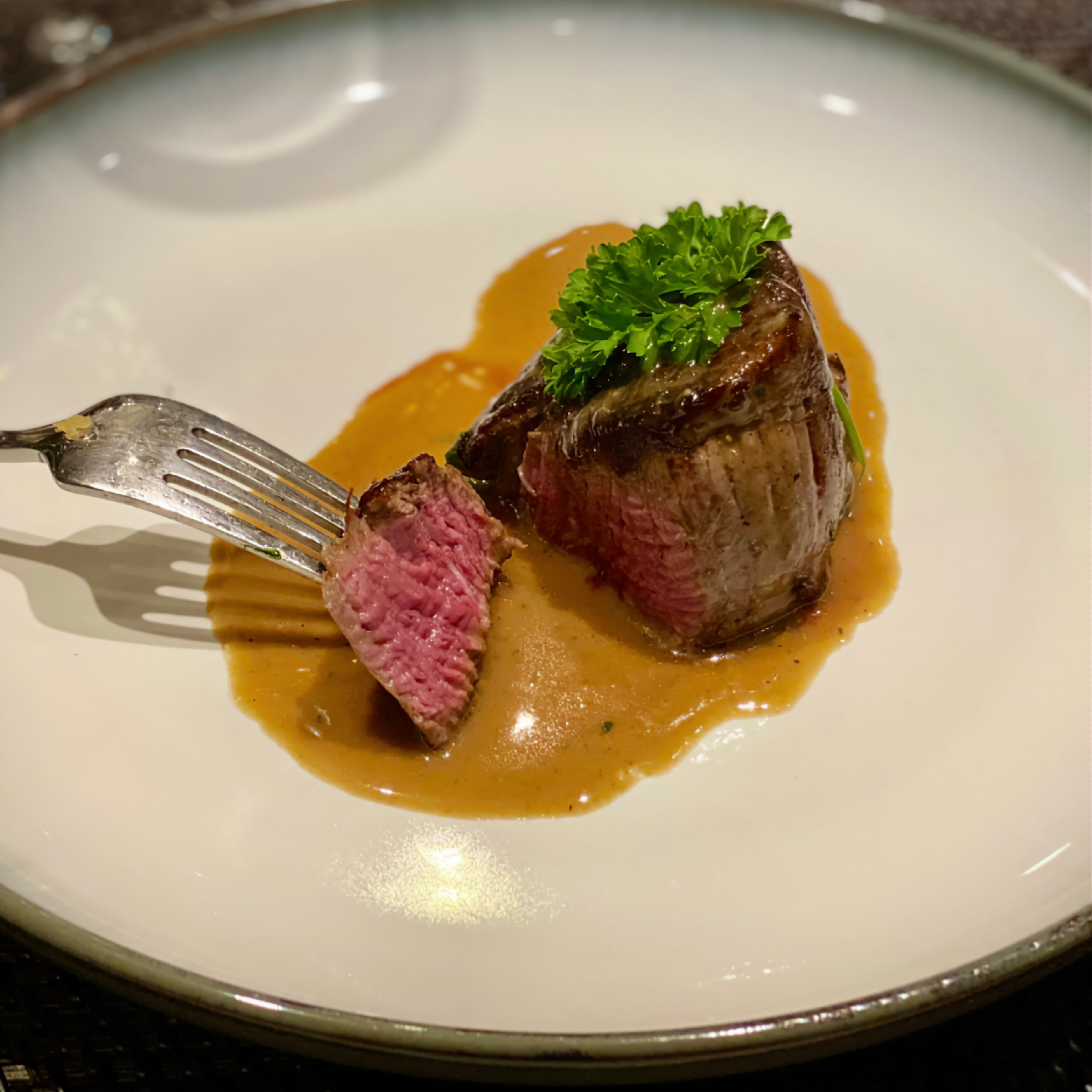 Beef tenderloin, green pepper and whisky sauce from Epicureans of Florida - Private chef fort Lauderdale | Private chef Miami | Luxury Catering Miami | Private catering Fort Lauderdale | Personal chef Miami | Private chef near me | Home chef